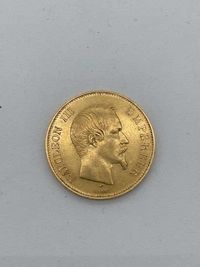 PIECE de 100 francs OR 1857.



LOT VENDU...