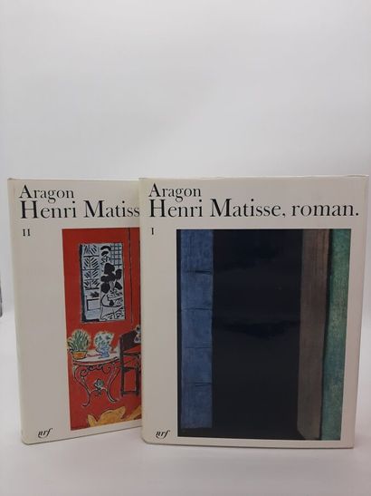 null ARAGON Louis, Henri Matisse, roman. Paris, Gallimard, N.R.F., 1971. 2 volumes,...