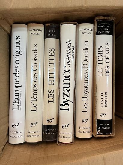 null Lot de 6 volumes de la collection L'univers des formes, Gallimard, N.R.F., comprenant :...