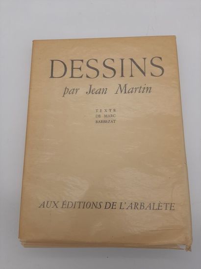 null Lot de livres d'artistes :



Dessins par Jean MARTIN, texte de Marc BARBEZAT....