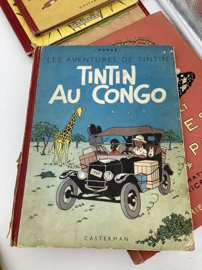null HERGE. Tintin au Congo. Casterman. Etat d'usage