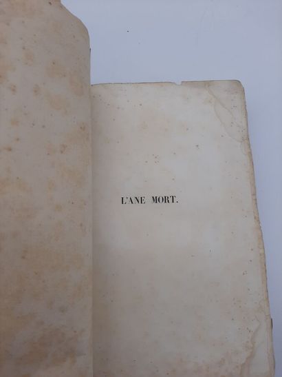 null STERNE, Voyage sentimental. Paris, Ernest Bourdin Editeur, 1839.



On y joint :

JANIN...