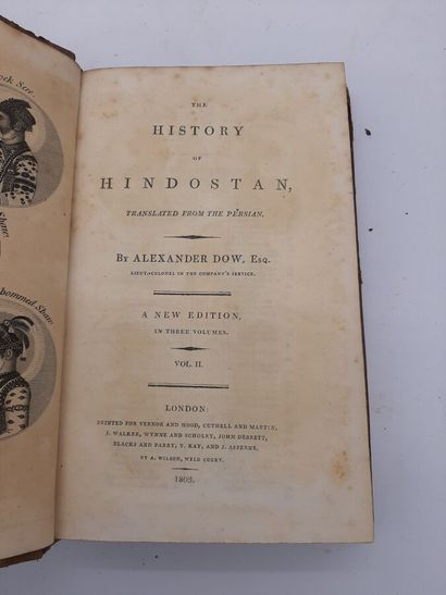 null Ensemble de livres sur l'Inde et l'Orient :



DOW Alexander, The History of...