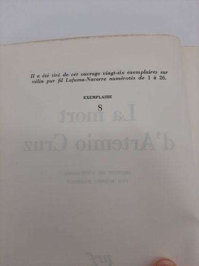 null Lot de livres comprenant :



GROSJEAN Jean, Cantilènes. Paris, Gallimard, N.R.F.,...
