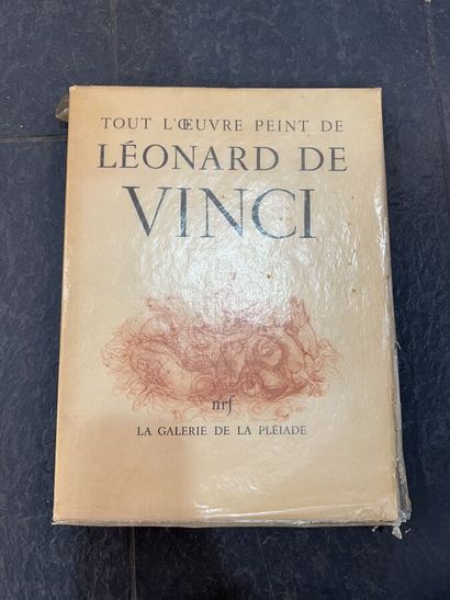 null Lot de livres d'art sur la Renaissance, sujets divers : Titien, Léonard de Vinci,...
