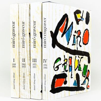 MIRO GRAVEUR (4 volumes) 
Collection complète...
