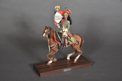 null MARCEL RIFFET FIGURINE.

Lead figurine, Officer of the 7th Reg. of Dragons,...