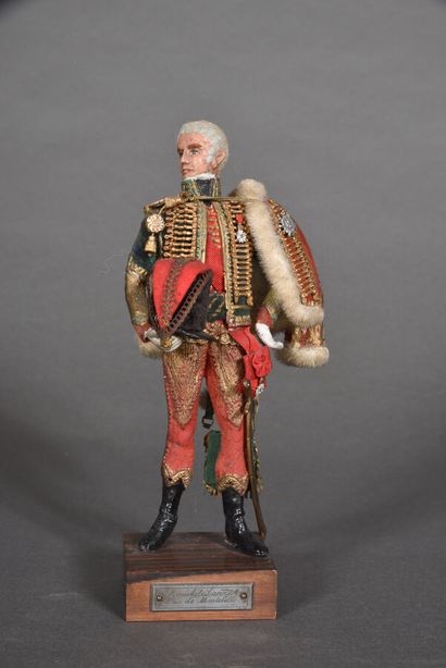 null MARCEL RIFFET FIGURINE.

Lead figurine, Lannes, marshal of the Empire, duke...