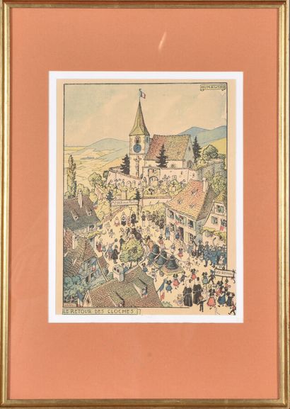 null After HANSI (1873-1951)

The return of the bells to Hunawihr.

Zincography,...