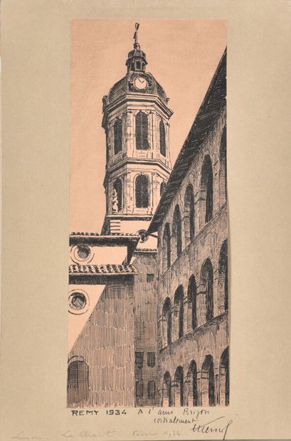 REMY ( XXème siècle).

Le clocher de la Charité,...