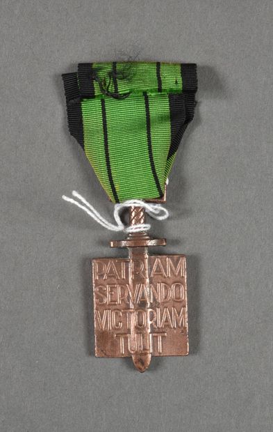 null France. Order of the Liberation, Compagnon cross, total height 63mm, 33 x 30.5mm,...