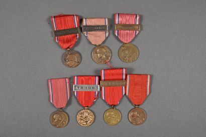 France. Médailles de Verdun, variantes, lot...