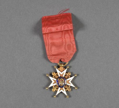  France. Military Order of Saint Louis (1693), knight's cross in gold (hallmarked...