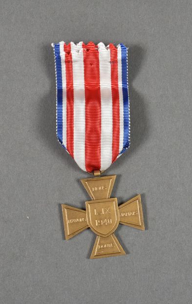 null France. Médaille du Réseau Martial, Colonne d'Alsace.