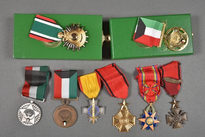 null Africa and Middle East. Various medals, lot of 8.