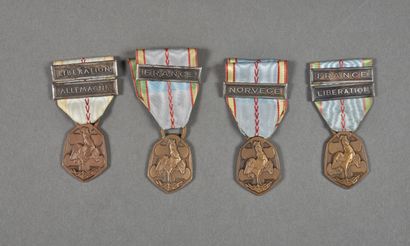 France. Médaille commémorative 1939/1945...
