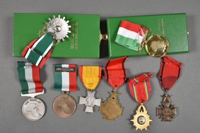 null Africa and Middle East. Various medals, lot of 8.