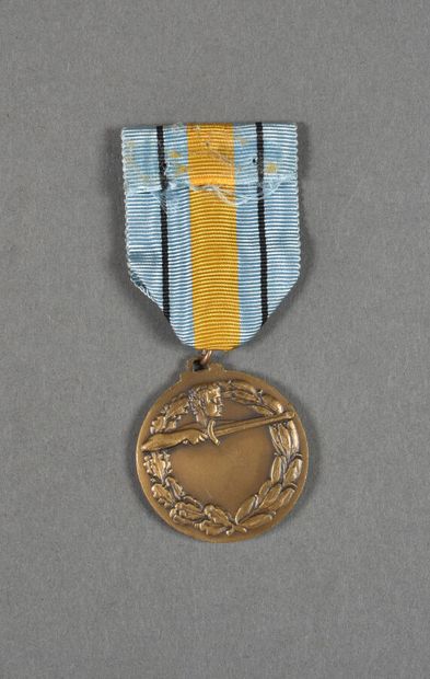 null France. Medal of the deportees in the camp of Rawa-Ruska.