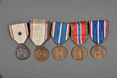 France. Médaille de la Reconnaissance française...