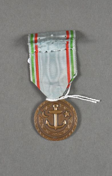 null France. Medal of Merit of Black Africa, 1941, 35mm, punch " horn +Bronze.