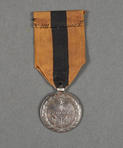 null France. Sudan Medal, 1893.