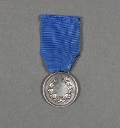 null France. Italie. Médaille AL VALORE MILITAR Sarde pour la guerre d'Italie attribuée,...