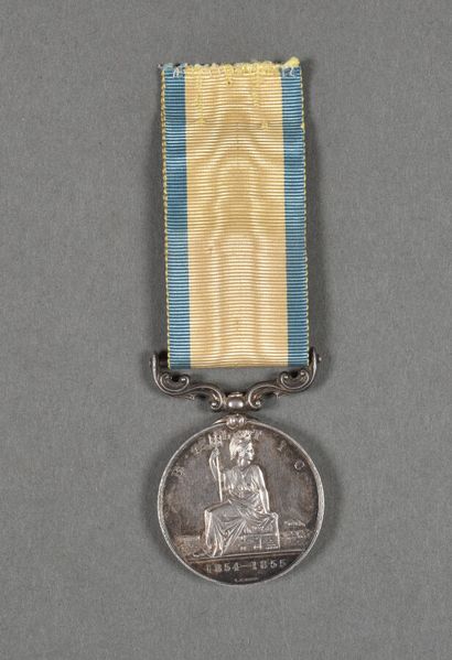 null France. Grande Bretagne. Médaille de la BALTIQUE (1854/1855).