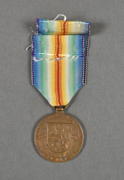 null Tchécoslovaquie. Médaille Interalliée.