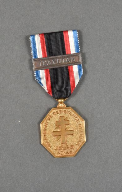null France. Medal of the Albian Network.