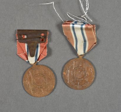 null Norway. Narwick commemorative medal, set of 2.