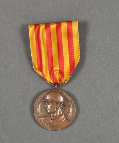 France. Espagne. Médaille des Volontaires...