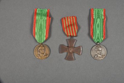 Portugal. 1°Guerre, Croix de Guerre (1),...