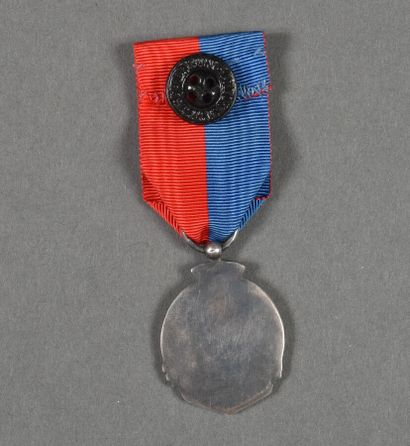 null France. Medal of the Pontonniers du Rhône, wear.