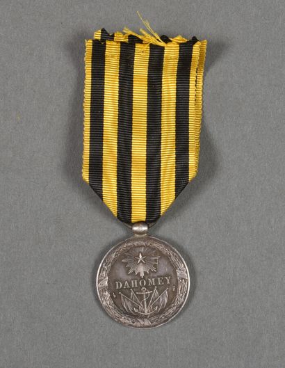 null France. Médaille du Dahomey, 1892.