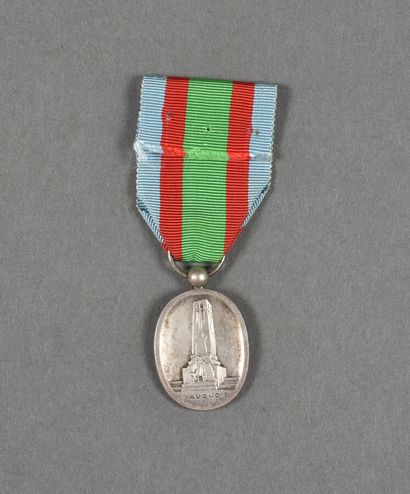 null France. Medal of the Argonne and Vauquois with ball.