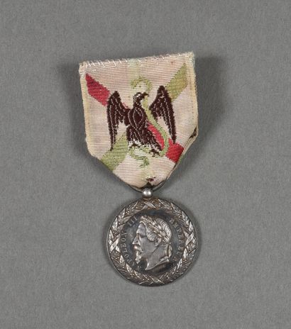 France. Médaille du Mexique 1862, signée,...