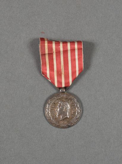 France. Médaille d'Italie 1859, signée S...