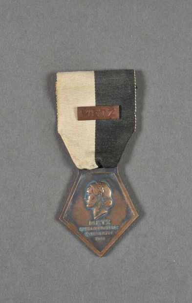 null France. Médaille de la Libération de Metz 1944.