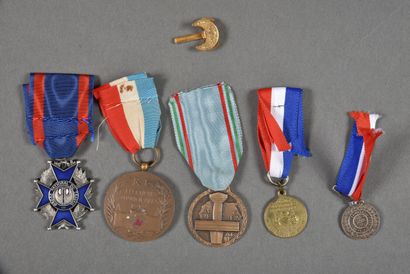 null France. Médaille du Mérite de l'Afrique Noire 1941, 35 mm, sans poinçon (1),...