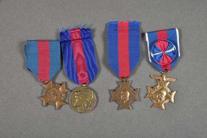 France. Médaille des Services Militaires...