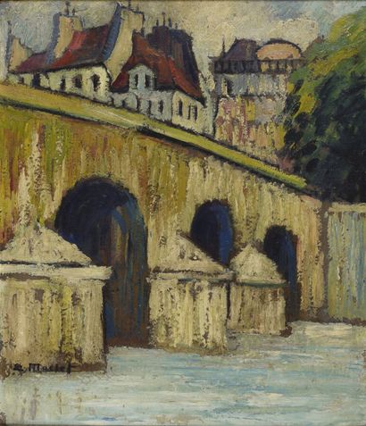 Élisée MACLET (1881-1962).

Le Pont Marie...