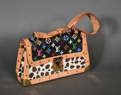 null Louis Vuitton. Edition limitée. Sac Dalmatian en toile Monogram multicolore...