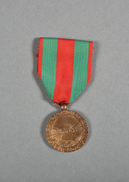 France. Médaille des Combats de Stonne-Mont...