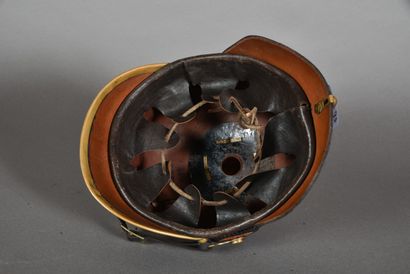 null Allemagne Impériale. Casque à pointe troupe, marquages « J.R.137 », « JULIUS...