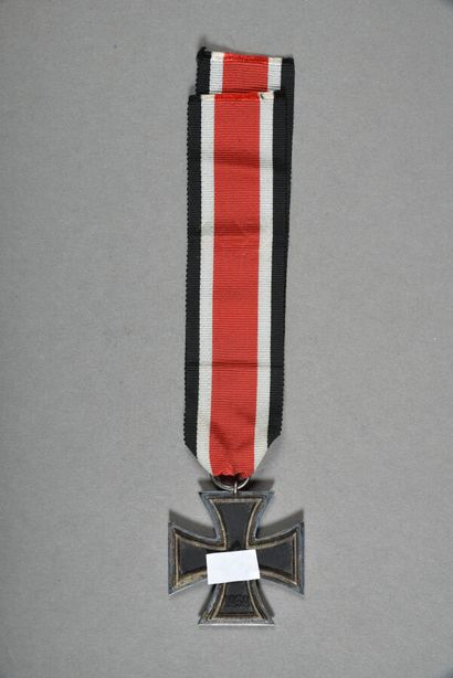 null Allemagne. Croix de Fer 1939 de 2° classe, poinçon « 55 » sur anneau.