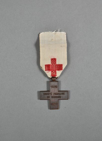 France. Croix Rouge/SSBM 1870/1871, Croix...