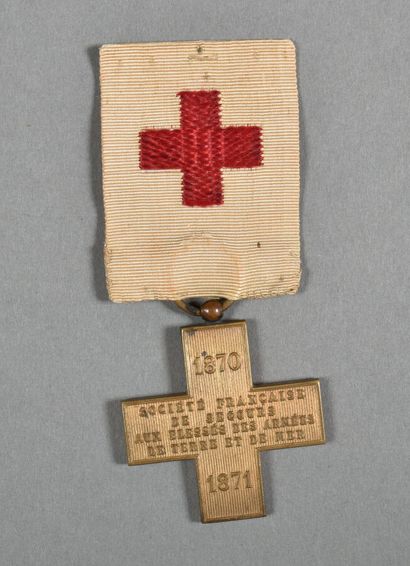 null France. Croix Rouge/SSB 1870/1871, croix unifié.