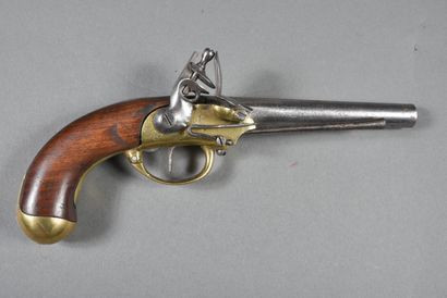 Pistolet de Cavalerie 1777 à silex, à coffre...