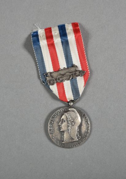 France. Médaille d'Honneur des Chemins de...