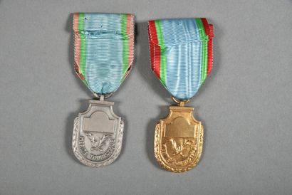 null France. Ordre du Mérite Touristique, officier(1) et chevalier (1), lot de 2...